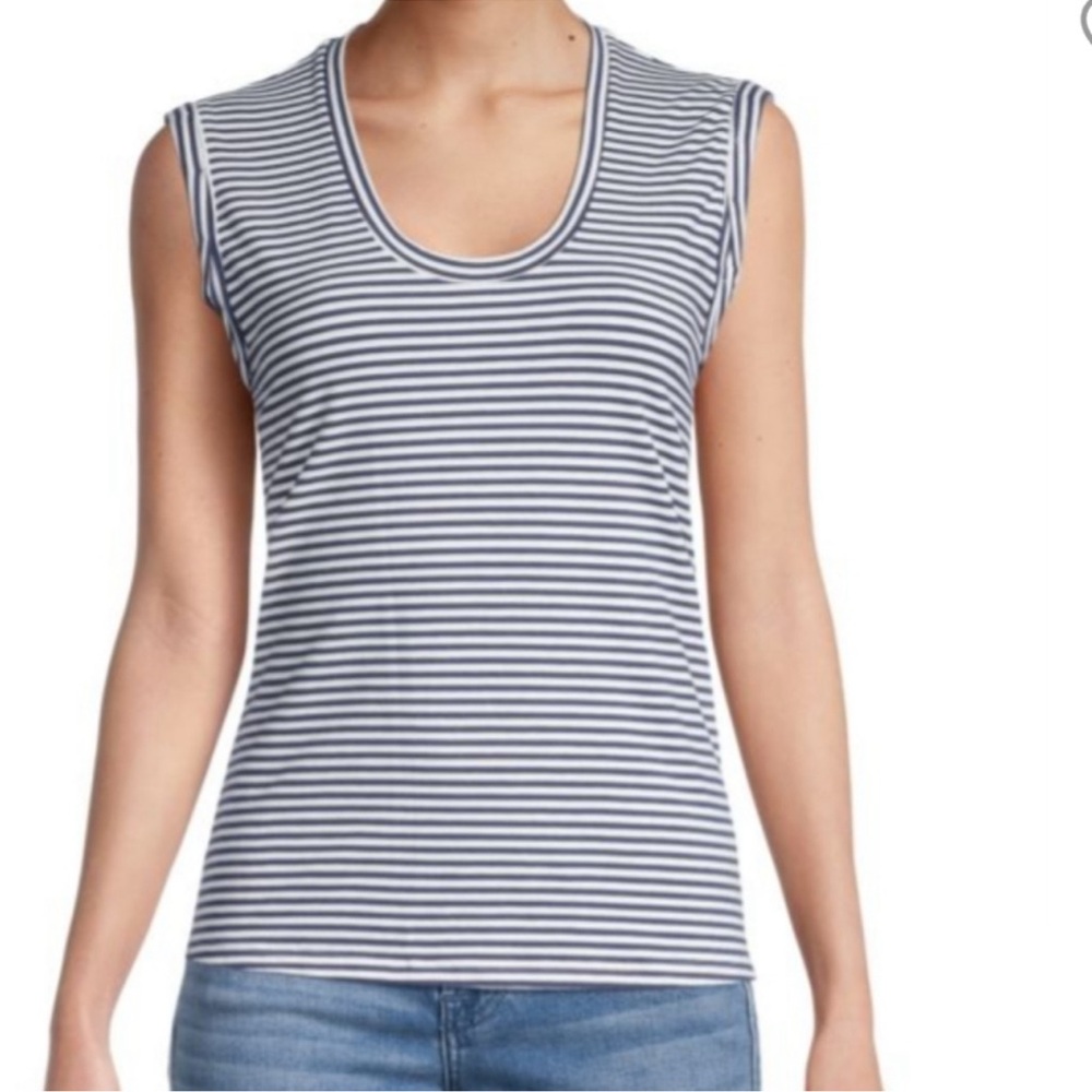 Theory Striped Women's Tank, size small